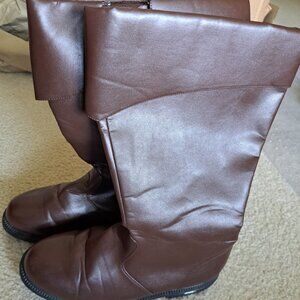 Men's Brown Costume/Cosplay Boots Sz 12